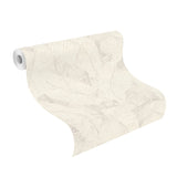 RH720525 Galner Ivory Leaves Wallpaper