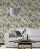 RH720549 Galner Moss Leaves Wallpaper