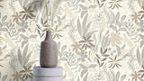 RH792911 Alani Neutral Tropical Wallpaper