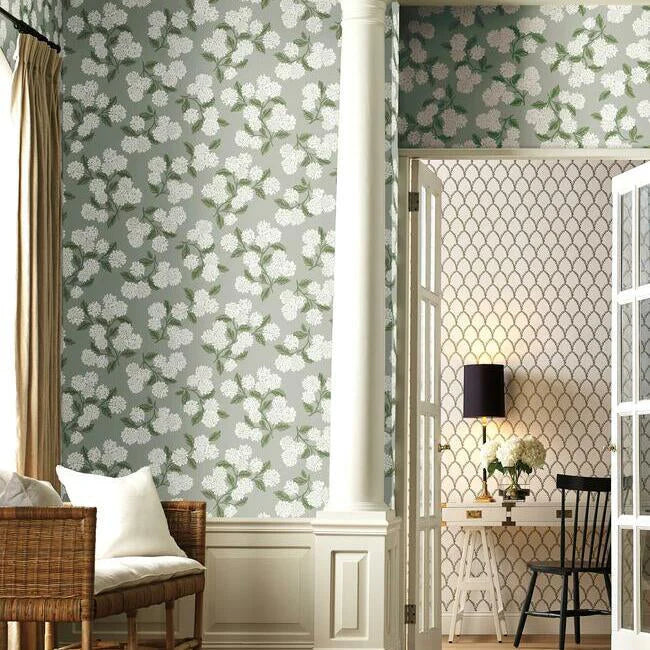 Rifle Paper Co. Hydrangea Wallpaper - Thumbnail 2