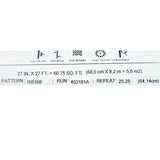 RI5168 Emerald dark green Tropical tree branches leaves flowers peacock Wallpaper rolls