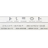 RI5173 White blue Tropical tree branches leaves flowers peacock botanical Wallpaper 3D
