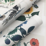 RP7336 Botanical Prints Linen Wallpaper