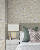 RT7822 Sutton Taupe Wallpaper