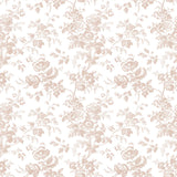 RT7874 Anemone Toile Blush Wallpaper