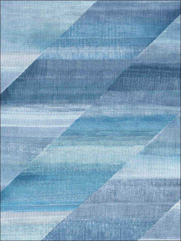 RY30302 Rainbow Diagonals Washed Denim Cerulean Wallpaper