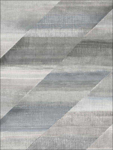 RY30310 Rainbow Diagonals Cinder Gray Slate Wallpaper