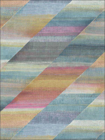 RY30313 Rainbow Diagonals Aged Wine Antique Gold Wallpaper