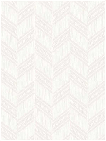 RY30400 Boho Chevron Stripe Gray Mist Ivory Wallpaper