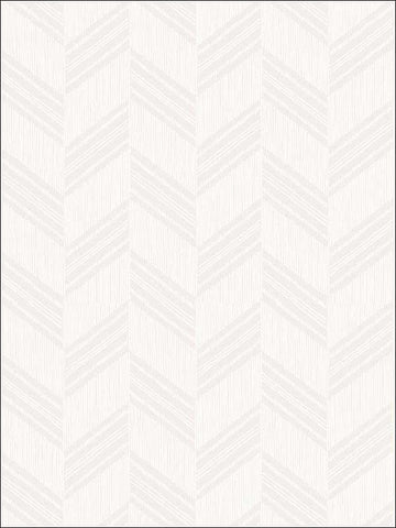 RY30410 Boho Chevron Stripe Daydream Gray Ivory Wallpaper