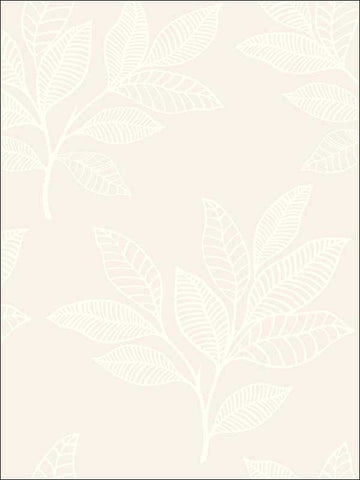 RY30820 Paradise Leaves Sand Dune Wallpaper