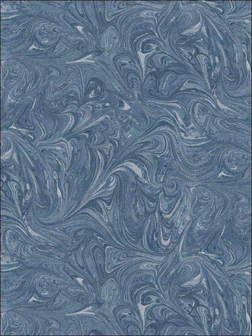  RY31102 Sierra Marble Washed Denim Wallpaper