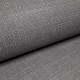 RY31708 Matte Gray faux linen textile woven fabric light textured Sackcloth wallpaper