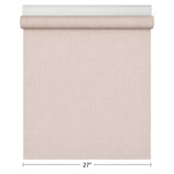 RY31711 Indie pink faux linen textile woven fabric textured Sackcloth modern wallpaper