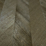 TR4284 York Ronald Redding striped brown natural Grass cloth wood veneer lines