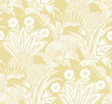 SC20103 Yellow Suvi Palm Grove Wallpaper