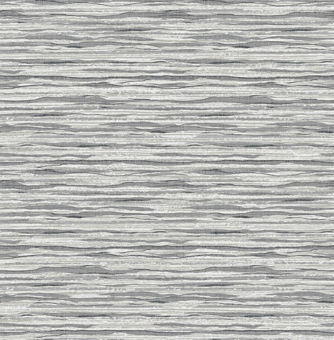 SC21100 Grey Skye Wave Stringcloth Wallpaper
