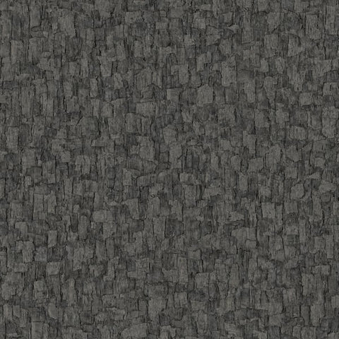 SF1007 Wood plain Black Wallpaper