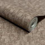 SF1014 Wood plain Brown Wallpaper