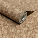 SF1027 Wood plain Brown Wallpaper