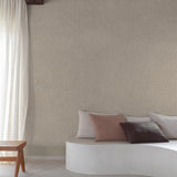 SF1114 Stone plain Brown Wallpaper