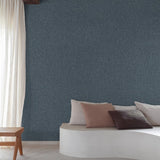 SF1116 Stone plain Blue Wallpaper