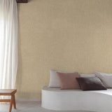 SF1117 Stone plain Gold Wallpaper