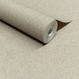 SF1214 Faux Unis Natural Brown Wallpaper