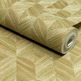 SF3205 Geometric All-over Green Wallpaper