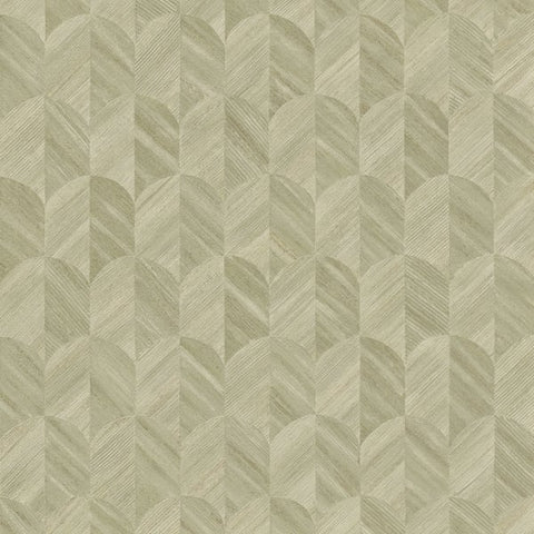 SF3208 Geometric All-over Green Wallpaper