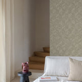 SF3214 Geometric All-over Brown Wallpaper