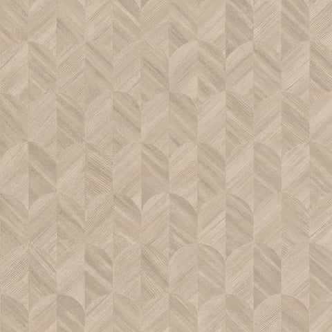 SF3214 Geometric All-over Brown Wallpaper