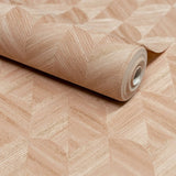SF3229 Geometric All-over Pink Wallpaper