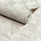 SF3234 Geometric All-over Brown Wallpaper