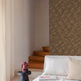 SF3239 Geometric All-over Brown Wallpaper