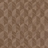 SF3239 Geometric All-over Brown Wallpaper