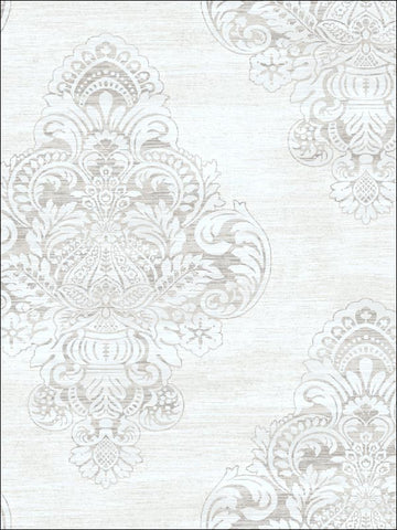 SG40300 Zick Zack Damask Wallpaper