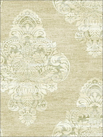 SG40304 Zick Zack Damask Wallpaper