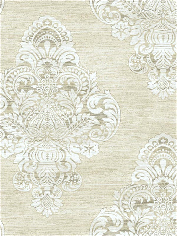 SG40306 Zick Zack Damask Wallpaper