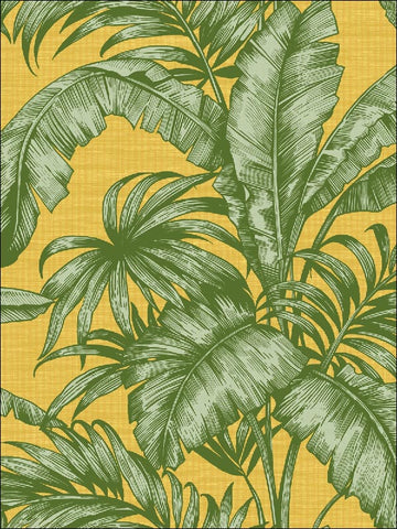 SG41414 Tropical Leaves Wallpaper