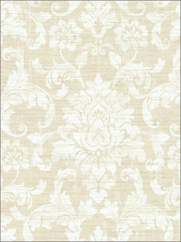 SG42105 Tiger Damask Wallpaper