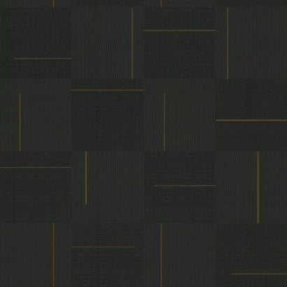 SI24905 GEO BLOCK WEAVE Geometric Wallpaper