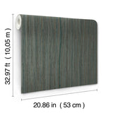 SI25715 Wistman Stripe Teal Wallpaper