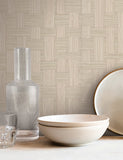SI25721 Basketry Wheat Wallpaper