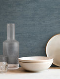 SI25752 Weathered Stucco Dusty Blue Wallpaper