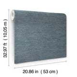 SI25752 Weathered Stucco Dusty Blue Wallpaper