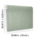 SI25854 Washed Ramie Sea Glass Wallpaper
