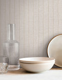 SI26121 Cording Stripe Pearl Wallpaper
