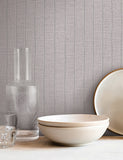 SI26127 Cording Stripe Dove Grey Wallpaper