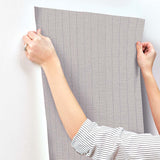SI26127 Cording Stripe Dove Grey Wallpaper
